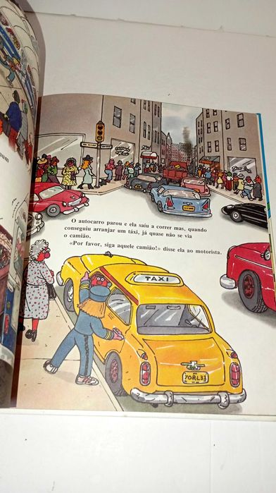 Carros, Camionetas, barcos, Bicicletas - Rua Sésamo