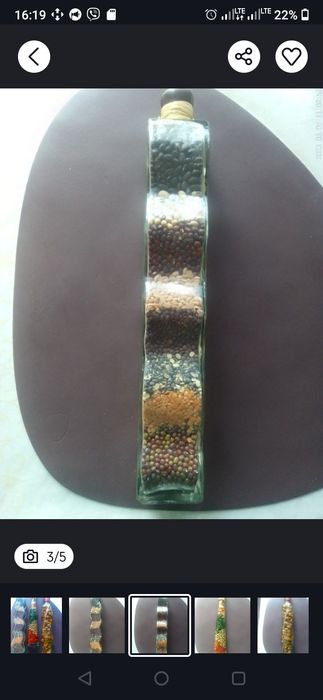 набір декоративних пляшок для кухні.