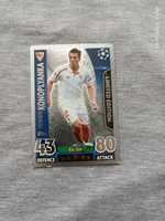 Karta limited edition match attax Konoplyanka Topps 2015