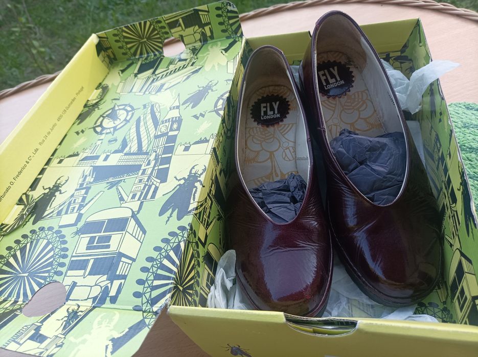Buty czółenka fly yaz cordoba red 37