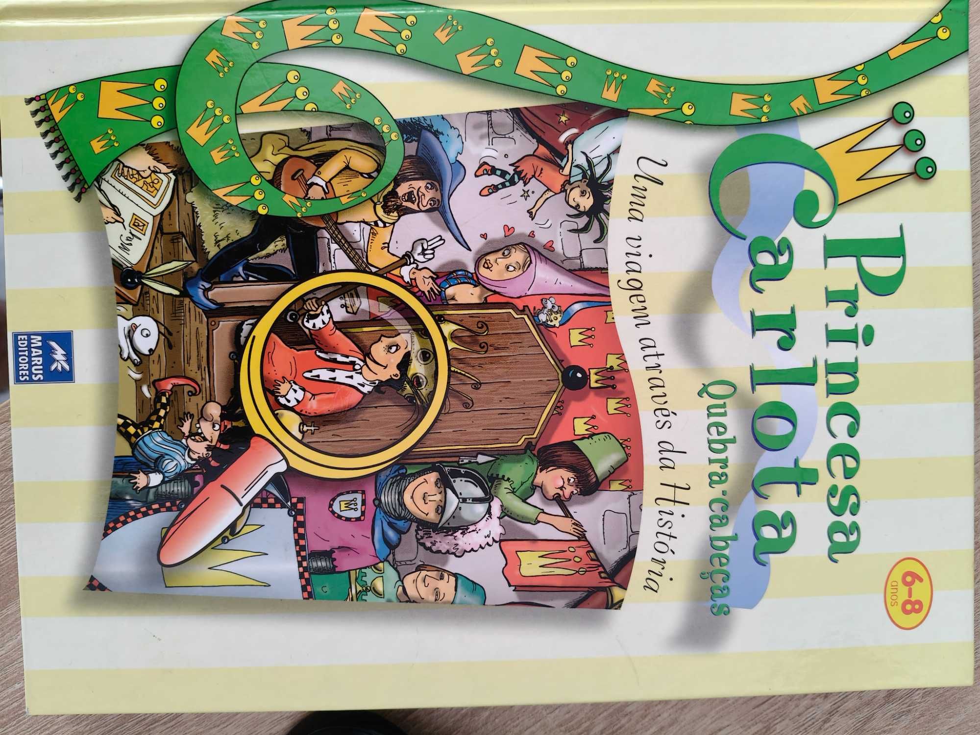 Coleção de livros - A Princesa Carlota
