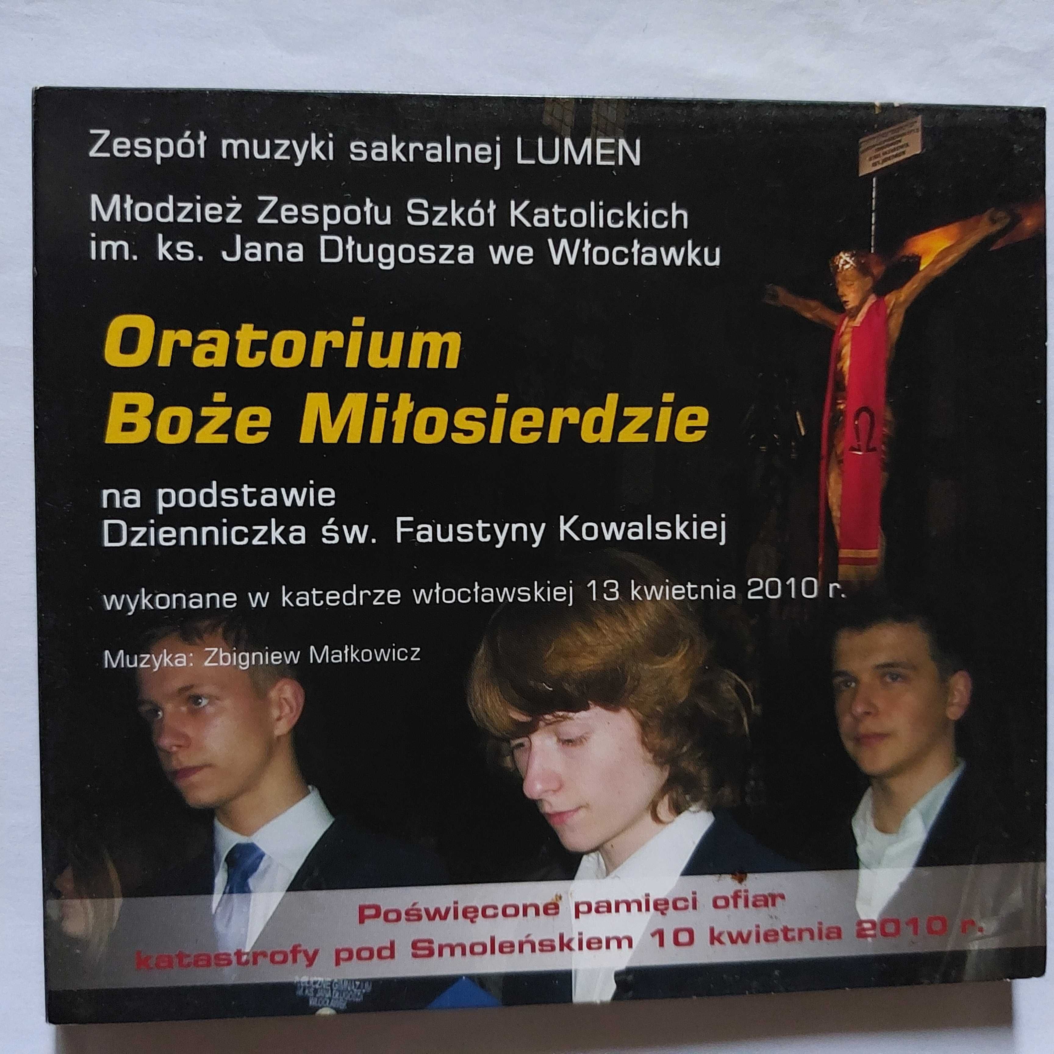 ORATORIUM Boże Miłosierdzie - Zespół Muzyki Sakralnej LUMEN | CD