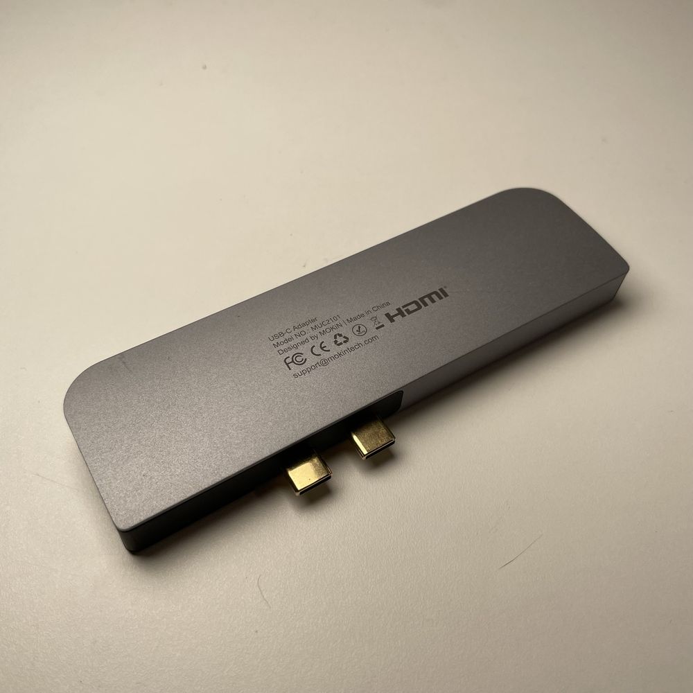 MOKiN Hub USB-c dla Apple Macbook