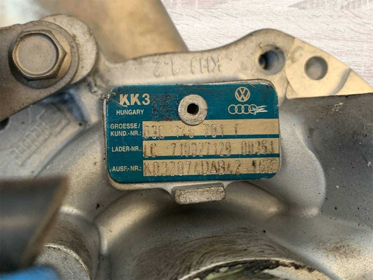 Турбіна Skoda Fabia VW Golf 5 6 Jetta Passat B7 Tiguan Touran 1.4 TSI