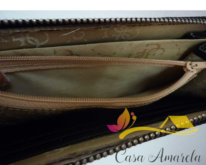 Carteira várias divisórias