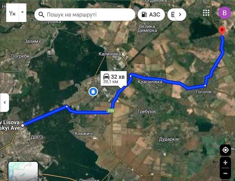 ПРОДАМ  5 гектарів землі с.Жердова (Покровське)