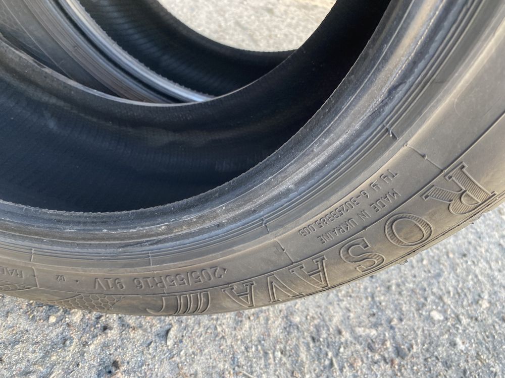 Продам комплект летней резины 205/55 R16