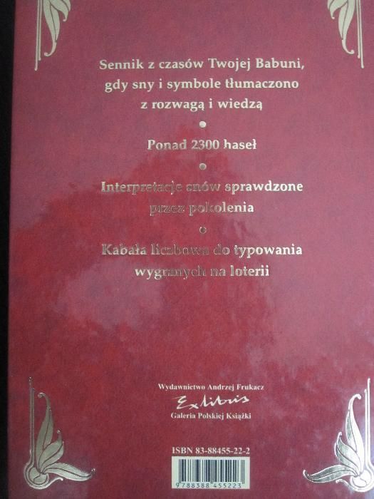 NOWA KSIĄŻKA!!! Sennik Babuni.