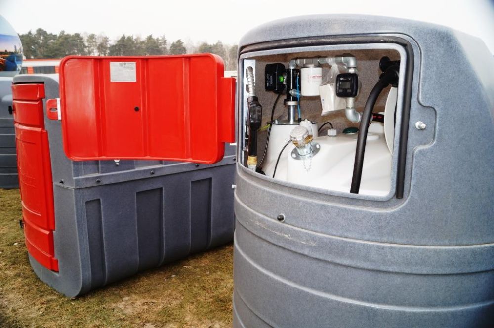 BIAŁYSTOK Zbiornik dwupłaszczowy na paliwo SWIMER 1500 l ON Diesel