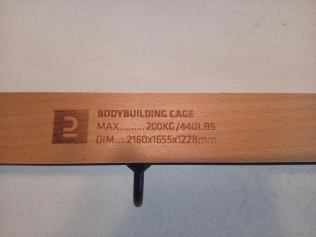 Rack e banco musculação
