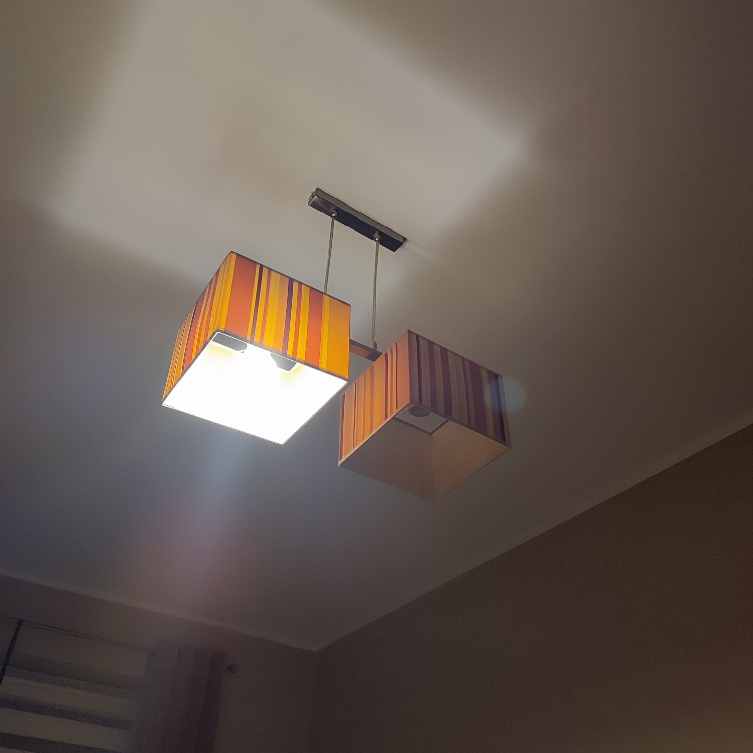 Lampa wisząca podwójna