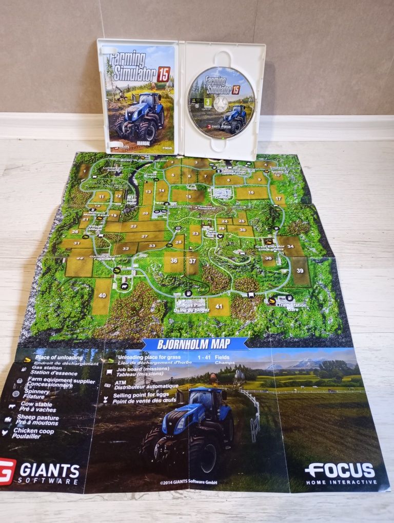 Farming Simulator 15 z mapką PC