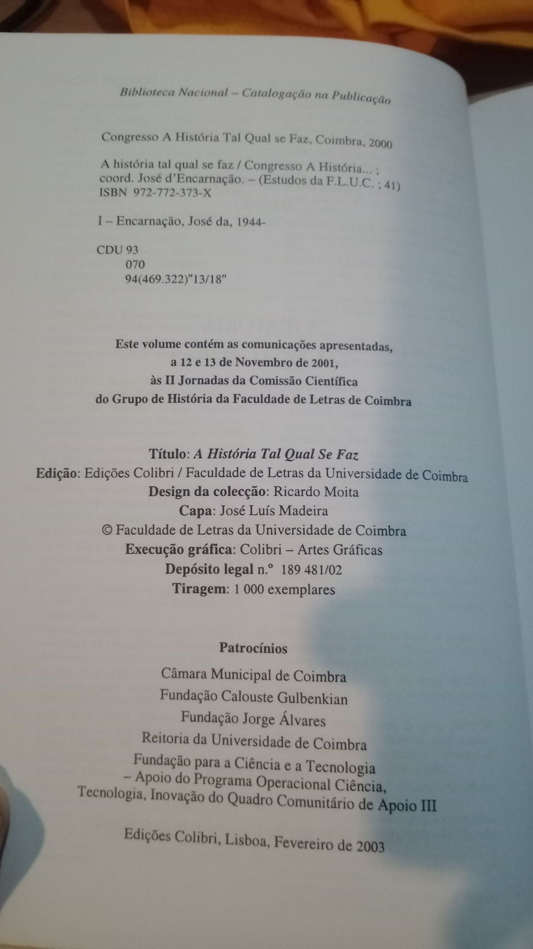 Livro história portuguesa