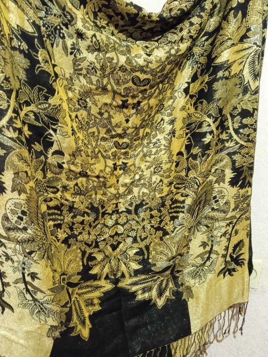 Большой двухсторонний шарф/палантин/платок PASHMINA