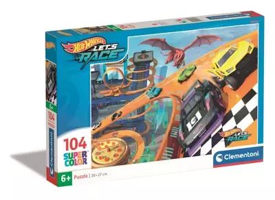 Puzzle 104 elementy. Hot Wheels. Clementoni