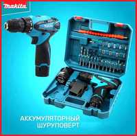 Шурупокрут Makita 12V з набором інструментів арт 6721