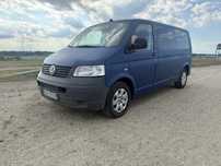 Volkswagen T5 2,5 TDI long 2004 - 9 osobowe, brygadówka, spec powłoka