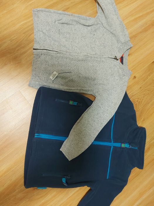 Zestaw polar i sweterek r. 86