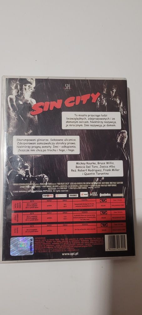 Sin City wydanie specjalne / 3DVD PL lektor napisy