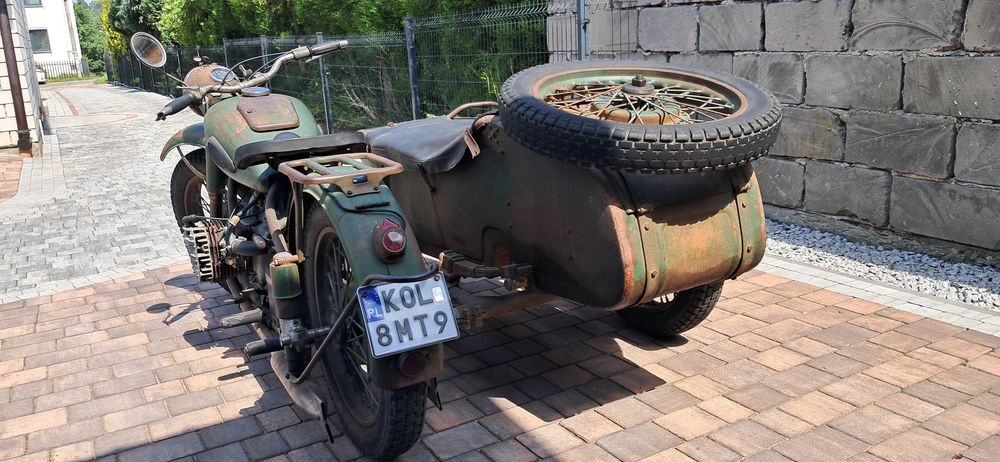 Motocykl M72 - 1958