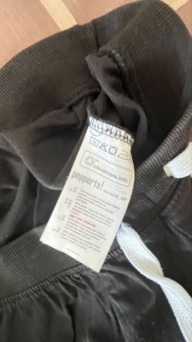 Calção preto Pepperts 158/164 cm – JUST GO WILD