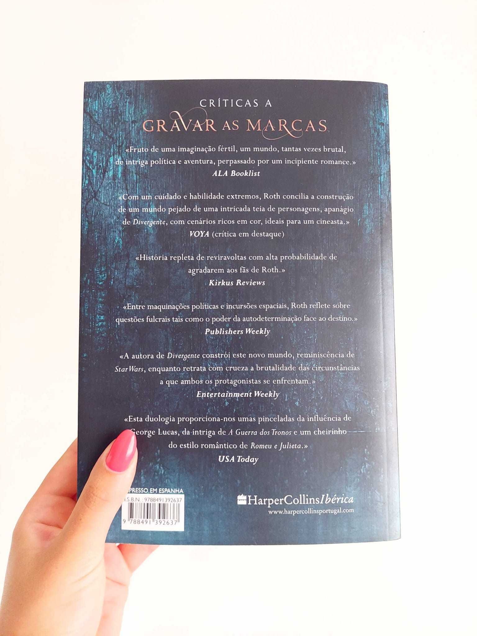 Livro "Destinos Divididos" de Veronica Roth (Cont. Gravar as Marcas)