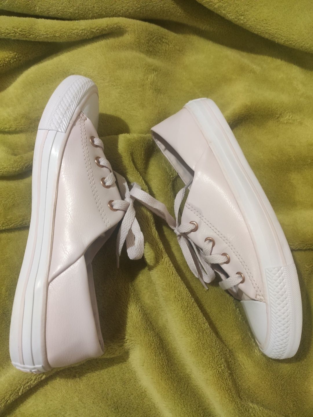 Кеди жіночі converse, пудра, розмір 38, устілка 25 см