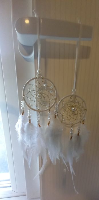 Подвесное украшение в автомобиль  ловец снов