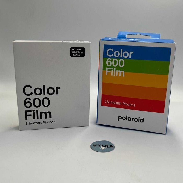 Фотопапір Polaroid Color 600 Film, 8/16 фото