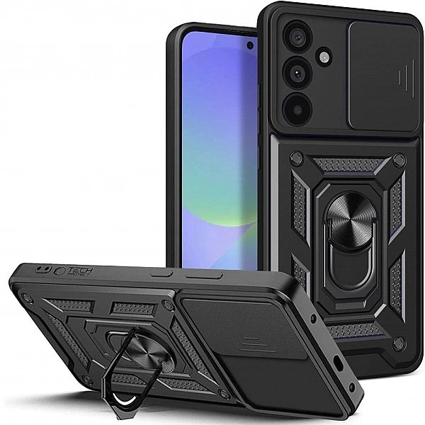 Etui Tech-Protect CamShield Pro na Samsung Galaxy A36/5G - czarne