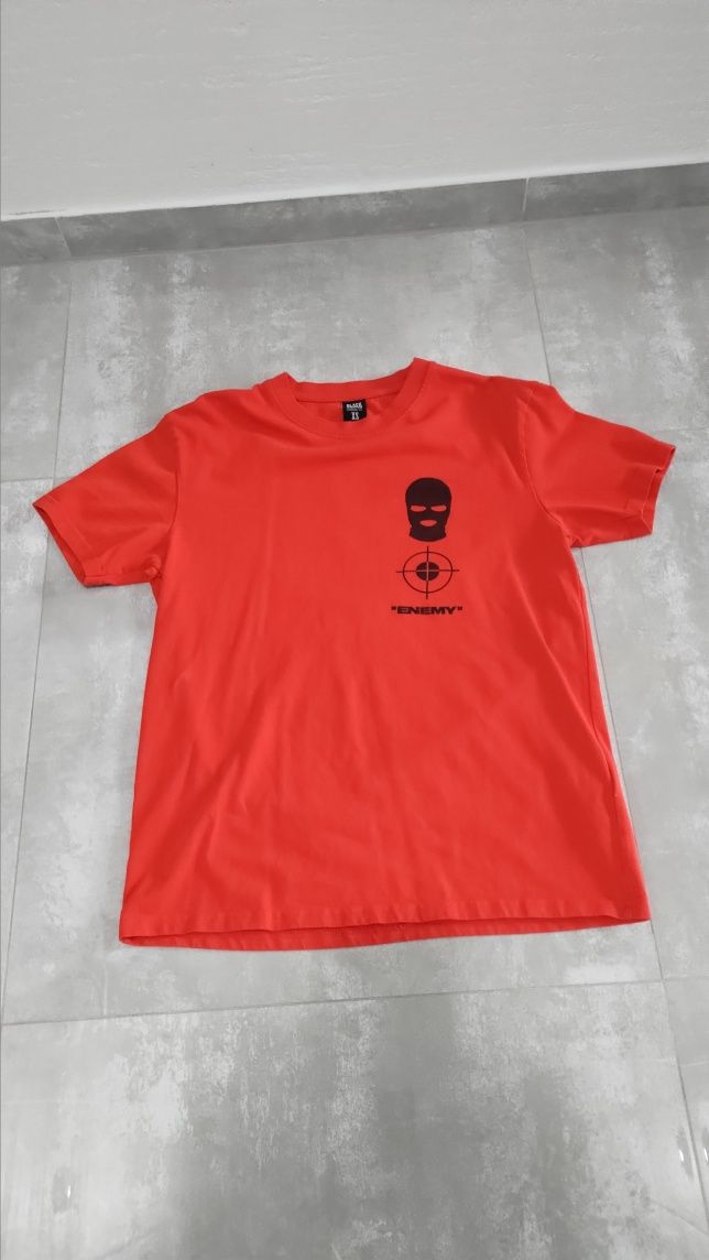Zestaw trzech T-shirtów/Koszulek Black Squad Czerwone Rozmiar M.