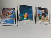 Cromos da Panini do Pinocchio do ano de 1980