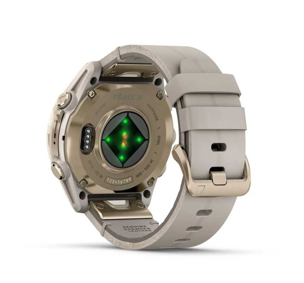 Garmin Fenix 8 43 mm, AMOLED, Sapphire два ремінця  010-02903-40