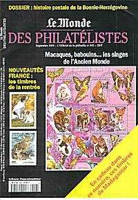 Revistas filatelia "Le Monde des Philatélistes" (oferta do envio)