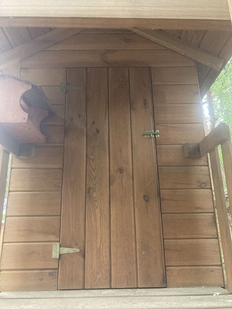 Domek ogrodowy drewniany dla dzieci