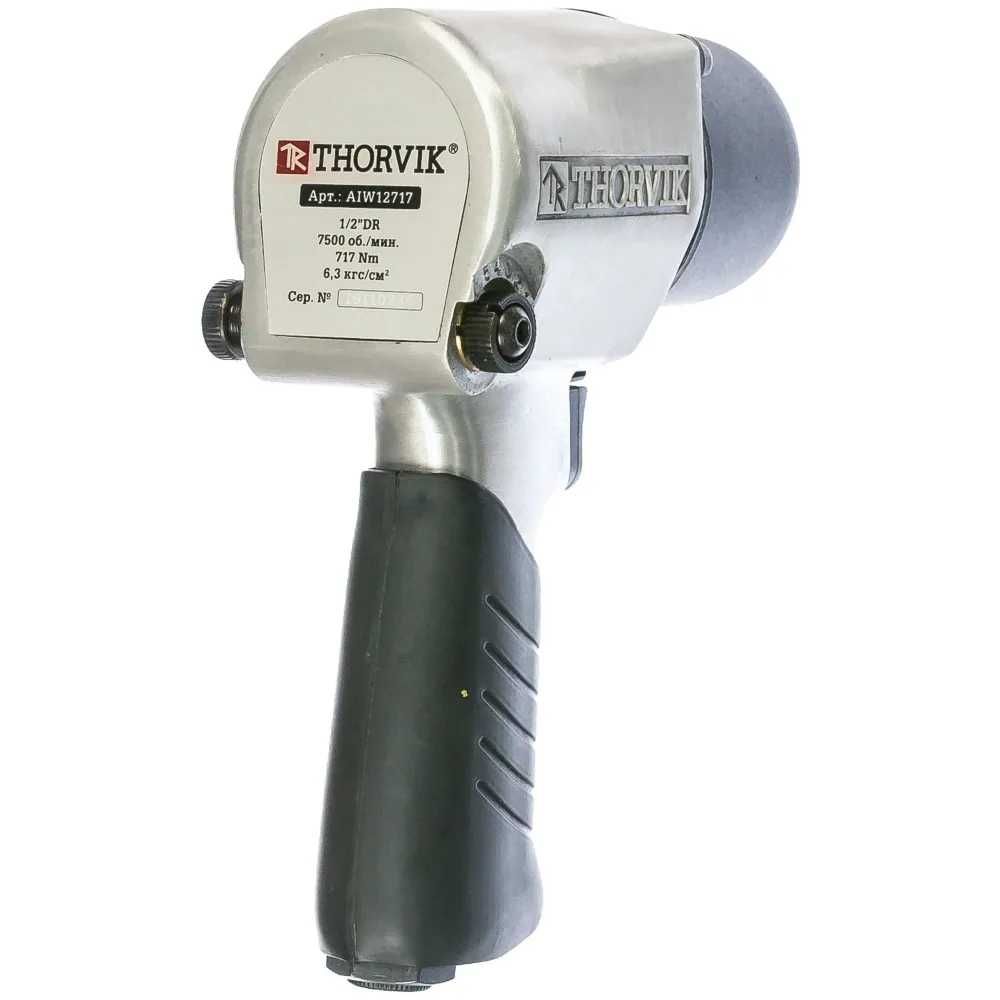 Гайковерт пневматичний ударний Thorvik 1/2" AIW12717, 617 Нм, 6500 об