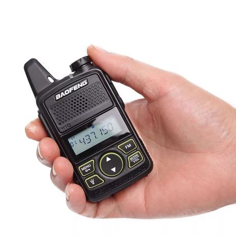 Рація Baofeng BF-T1 Mini 20 каналів LPD, PMR. FM радіо, ліхтарик