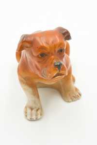 Paliteiro Bulldog Porcelana