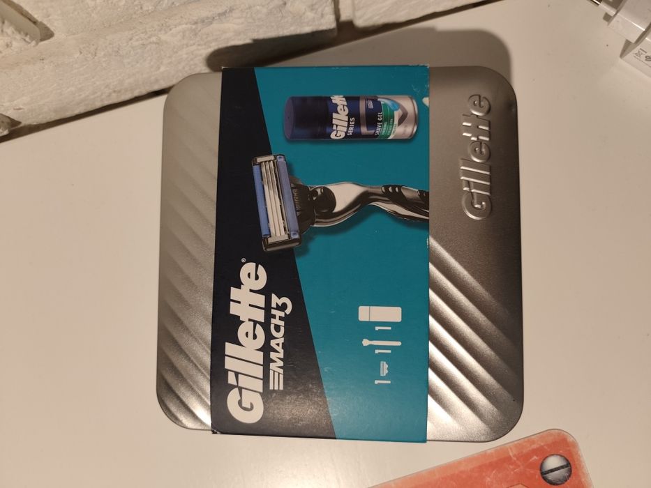 Zestaw Gillette Mach3 z wkładem i żelem