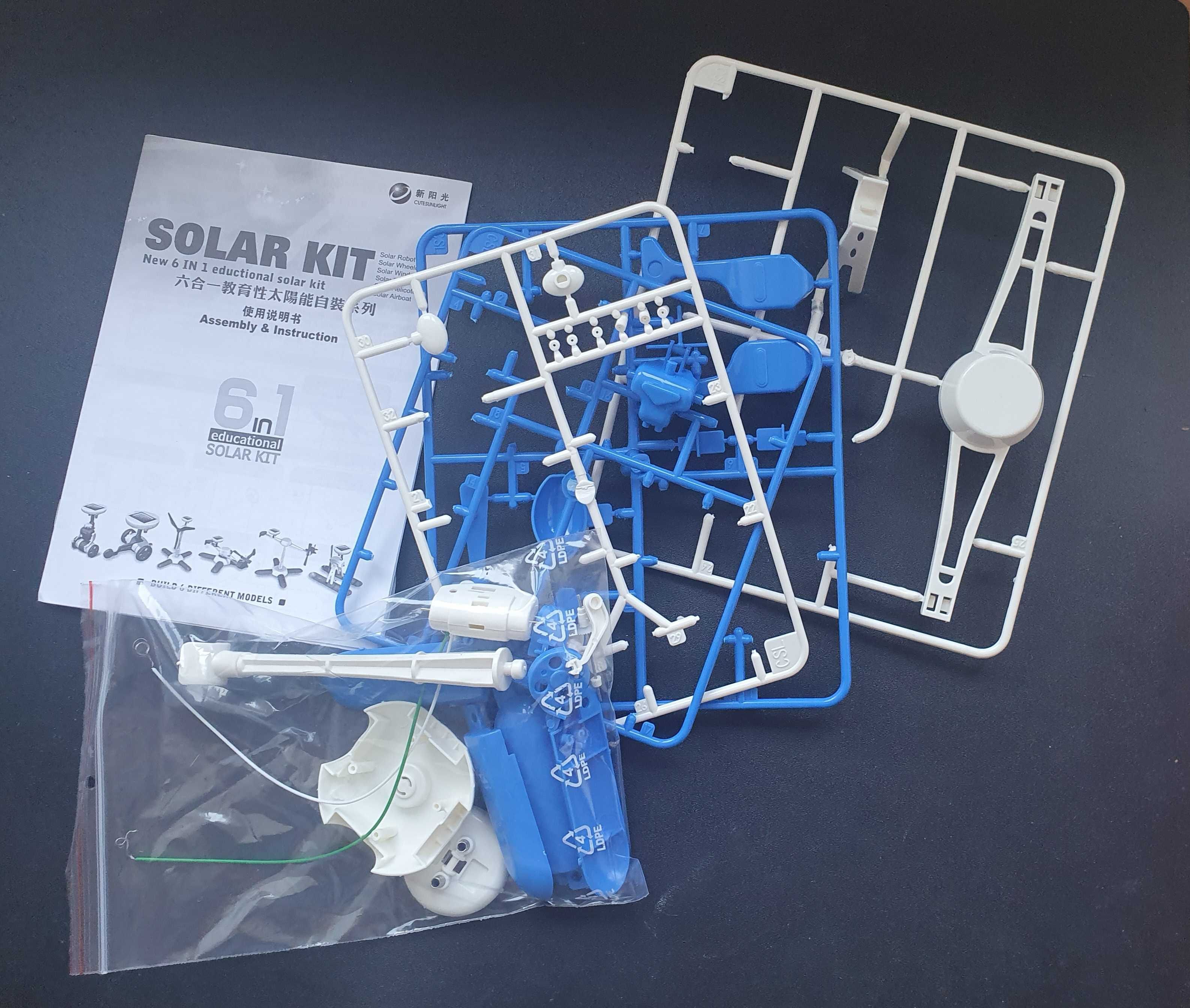 Zabawka Solar Kit  Robot 6 w 1