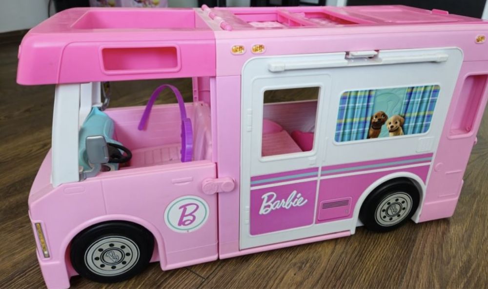 Kamper Barbie duży