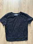 Koszulka t-shirt czarny crop top S new yorker fb sister