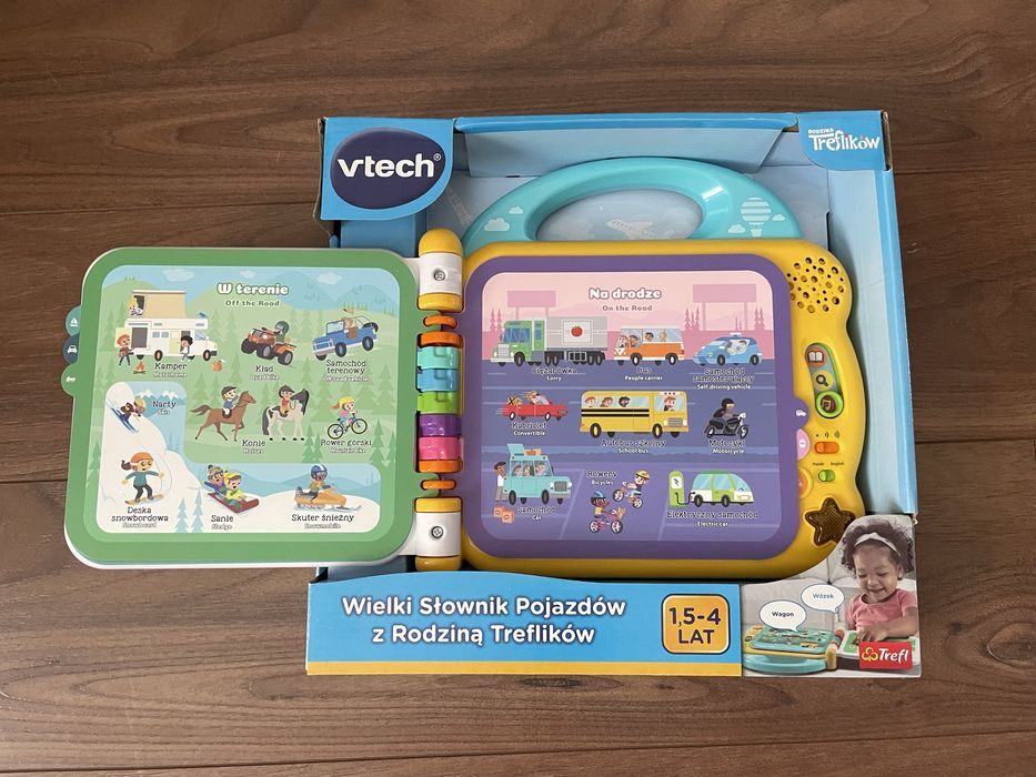 Słownik Rodziny Treflików VTech Pojazdy