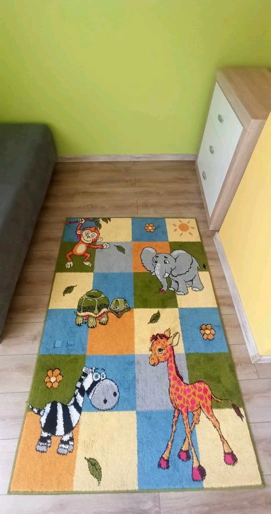 Dywan dziecięcy zoo 170x120