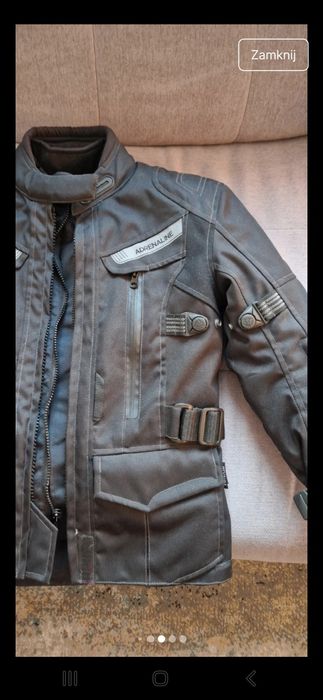 Kurtka motocyklowa XS Adrenaline. Damska. Jak nowa. Czarna