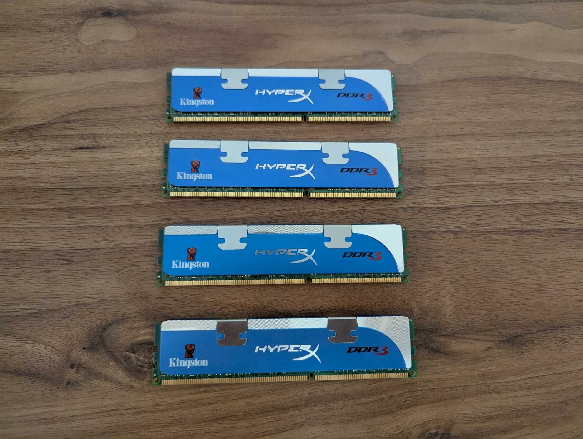 Pamięć RAM Kingstone HyperX DDR3 8GB 1600Mhz CL9 Niebieska