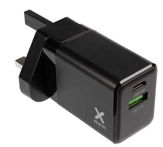Ładowarka sieciowa 20W Quick Charge wymienne wtyczki XTORM