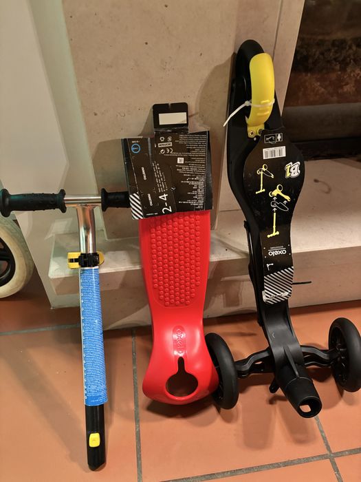 Trotinete infantil Oxelo 3 Rodas Nova