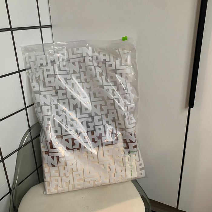 LongChamp Torba torebowa LE PLIAGE ORIGINAL L, Biały papierowy