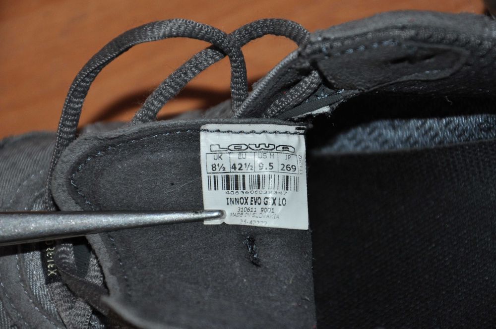 Кроссовки Lowa Innox Gore Tex salomon 43 \ 27.5 см